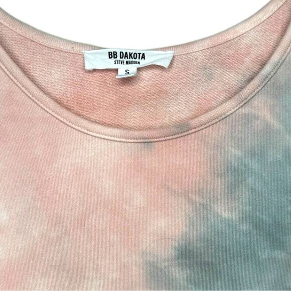 BB Dakota x Steve Madden Cosmic Girl Terry Mini Sweatshirt Dress. Size small - Picture 7 of 9